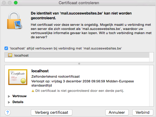 localhost-certificaat